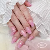 ご新規様ハンド＊アクリルスカルプ　長さ出し10本＋ワンカラー＋ジェルコーティング　他店オフ込み　オフィスネイル