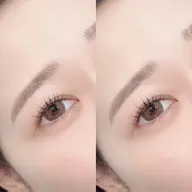 眉毛WAX+まつ毛パーマモデル(セットメニュー)1500円🎀🩷