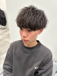 男性限定カット+カラー+眉カット