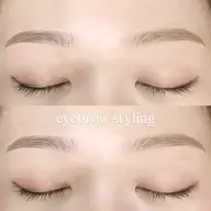 🩵眉毛スタイリング【wax、間引き、メイク込み】🩵