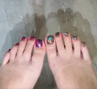 限定パリジェンヌラッシュリフト+フットネイル(ワンカラー全30色)セット¥6900