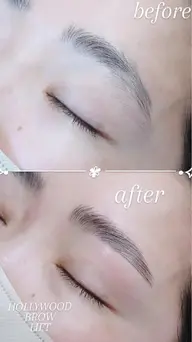 ハリウッドブロウリフトorアイブロウスタイリング