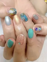 ❤️✨スカルプ持ち込みデザイン(3色まで、アート左右共4本まで)