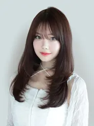 迷ったらコレ🩷韓国ハッシュカット➕透明感カラー➕AFLOATオリジナルトリートメント🩷