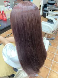 【暖色 寒色】カット➕艶ジェルカラー➕髪質改善ヘアエステトリートメント