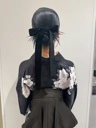 🎓🌸卒業式 袴着付け🌸🎓早朝👌🏻⸝⋆ペア割👌🏻⸝⋆【着付け➕ヘアセット】