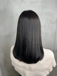【縮毛矯正】髪質改善ストレート+カット+髪質改善トリートメント(お試し) ※長さによってはロング料金がかかります