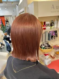 ブリーチありダブルカラー＋高濃度スチームトリートメント