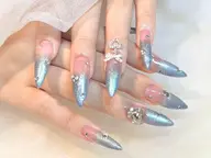 オフあり《チップ長さだし》アート150分コース🎀 〔ミニモ限定★大きいパーツ１つ無料〕