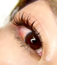 【持続力1.5倍】LEDエクステ★上品ブラウン100本