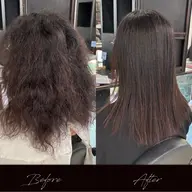 【ナチュラル縮毛矯正】うる艶コスメストレート