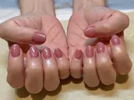 【ハンド】ジェルオフ込み❕ワンカラーorラメ単色塗り🩵¥3.990