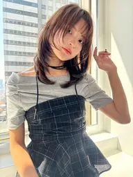 🩷期間限定50％オフ🩷似合わせカット➕透明感重視カラー➕ハホニコトリートメント