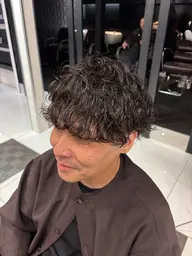 【カット+スパイラルパーマ】