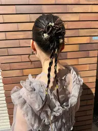 【🥂イベント前に】🎀ヘアセット🎀お時間相談乗れますので早朝もおっけいです！