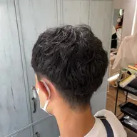 ［メンズ限定］カット➕パーマ➕眉カットor炭酸クレンジング