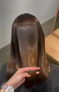 地毛風柔らかコスメストレート