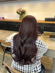 【前髪のうねり撃退❕】ポイント縮毛矯正➕1stepトリートメント