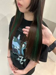 🎨イヤリングカラーorインナーカラー(ケアブリーチ＋ケアカラー)＋3step超音波トリートメント🎨