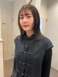 髪質改善トリートメント + face cut 🫧✂︎