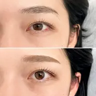 間引き付き💙似合わせ眉毛Wax + パリジェンヌorまつパ（土日祝＋500円）来店5回目以降＋500円