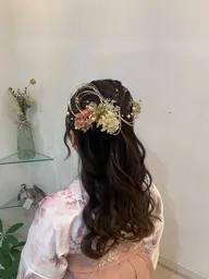 ♡🐇ヘアセット🌱♡ハーフアップ・巻きおろし🪄など💫(土日祝+500)✴︎♡