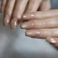 【定番人気】マグネットネイル×美フォルム仕上げ　5700円（自爪育成ケア・オフ+1100円）