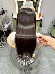 minimo限定価格15500円引き🌟【髪質改善】地毛風美髪ストレート+カット+髪質改善トリートメント🍀🫧