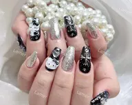 🌼ハンド🌼❤️‍🔥チップ長さだし+シンプル持ち込みデザイン🥨時間内アート、パーツ6本まで🥨