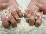 速度練習のため　チップスカルプ長さだし10本+ワンカラー/ラメグラ/マグネット　¥5990 (ジェルオフある+500円)