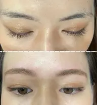 理想の形に✨️眉毛ワックス脱毛