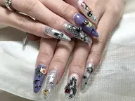 ☆スカルプ長さだし☆+持込デザイン、パーツ付け放題19900→18900