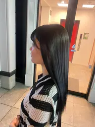 黒染めを使わない暗染め