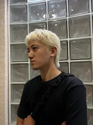 メンズカット+ブリーチカラー🦈