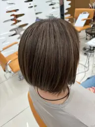 【🪽ミニモ限定価格🪽】🫧ハイライトカラー+カット🫧#ハイライト#白髪ボカシ#白髪ボカシカラー#ショートカット