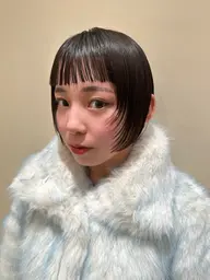 ☘️ミニモ限定特別価格☘️【髪質改善】前髪縮毛矯正+前髪カット+1ステップトリートメント