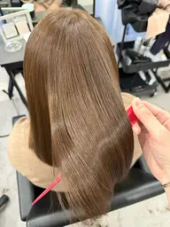 【一番人気】カット+高濃度髪質改善カラー+髪質ケア