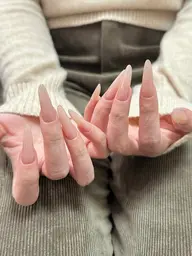 【ハンド長さだし】ワンカラー/ラメグラ