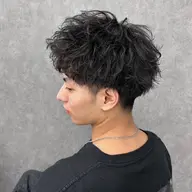 🌀毎朝のセットを簡単に🌀メンズカット+パーマ🌀