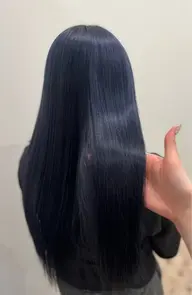 【💜4月限定💜】透明感カラー+髪質改善水素トリートメント ¥14,000🌟