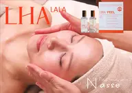 人気No1☆【ハリ艶・毛穴 改善】ララ ピール＋フォト美顔＋水光パック付