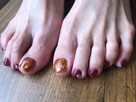 新規限定⭐️フットネイル　親指アート