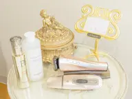 《肌質改善》クレンジング、洗顔、毛穴ケア、ラジオ派、EMS、ホワイトシャイニングマスク、お仕上げ。高級デパコスを使用