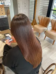 水素カラー+トリートメント