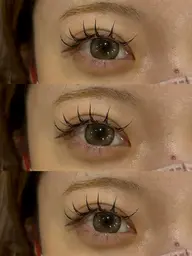 🩶限定🩶フラットラッシュ140本付け放題🎀他店オフ込🎀コーティング付き