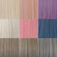 【最高級人毛100％/選べる9種類】ポイントシールエクステ+馴染ませカット【馴染み◎アイロン◎】