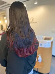 💓一味違ったオシャレグラデーションカラー&COREMEの髪質に合わせたトリートメント付き✂️