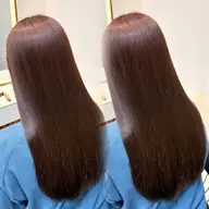 【人気No.1メニュー❣️】🍒カット+透明感カラー＋髪質改善トリートメント🍒