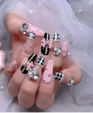 💅💅No.1夏大人気💖［Hand ♡長さだし+60分綺麗上品なアートやパーツ付け放題］持ち画像OK￥13,680