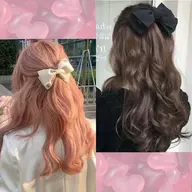 🧁コテ巻きスタイリング/ 𝐥𝐨𝐧𝐠